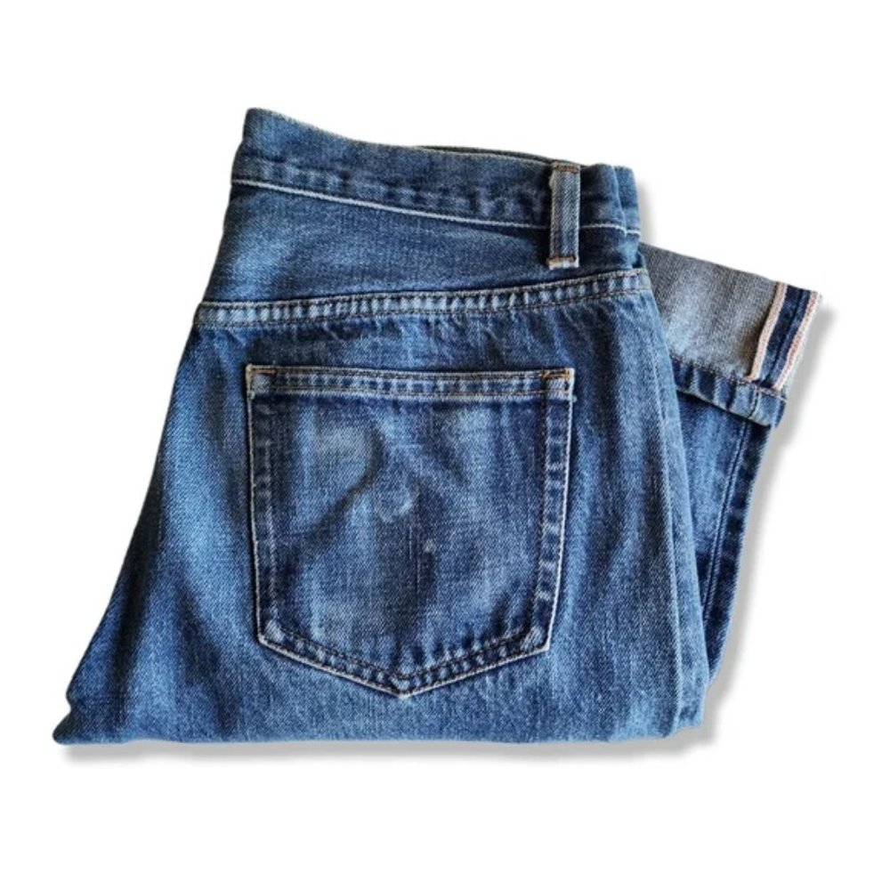 A.P.C. rue de fleurus paris Slim fit selvedge jeans in Indigo size 29